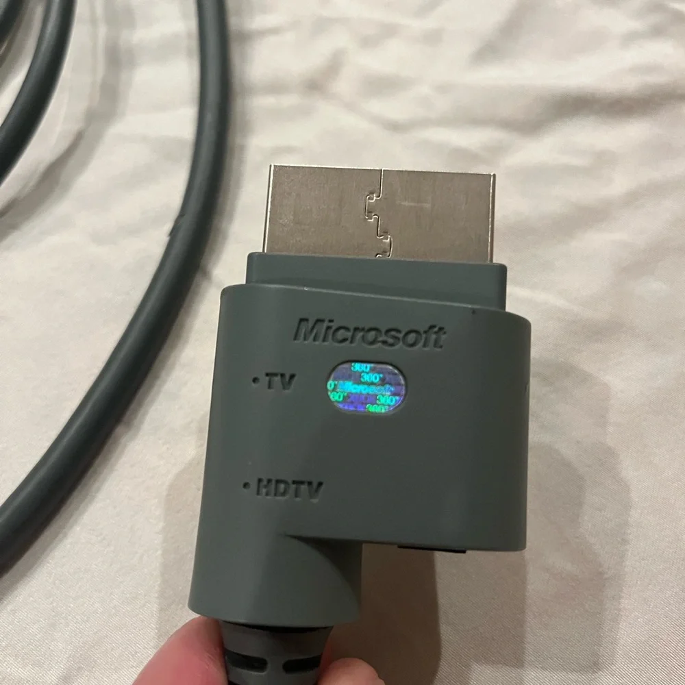 Xbox 360 color coded component connectors